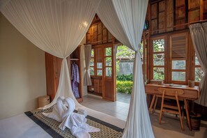 Family Villa, Garden View - Kerjim Wooden Villa (Sukawati)