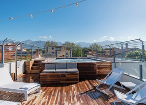 Rooftop pool