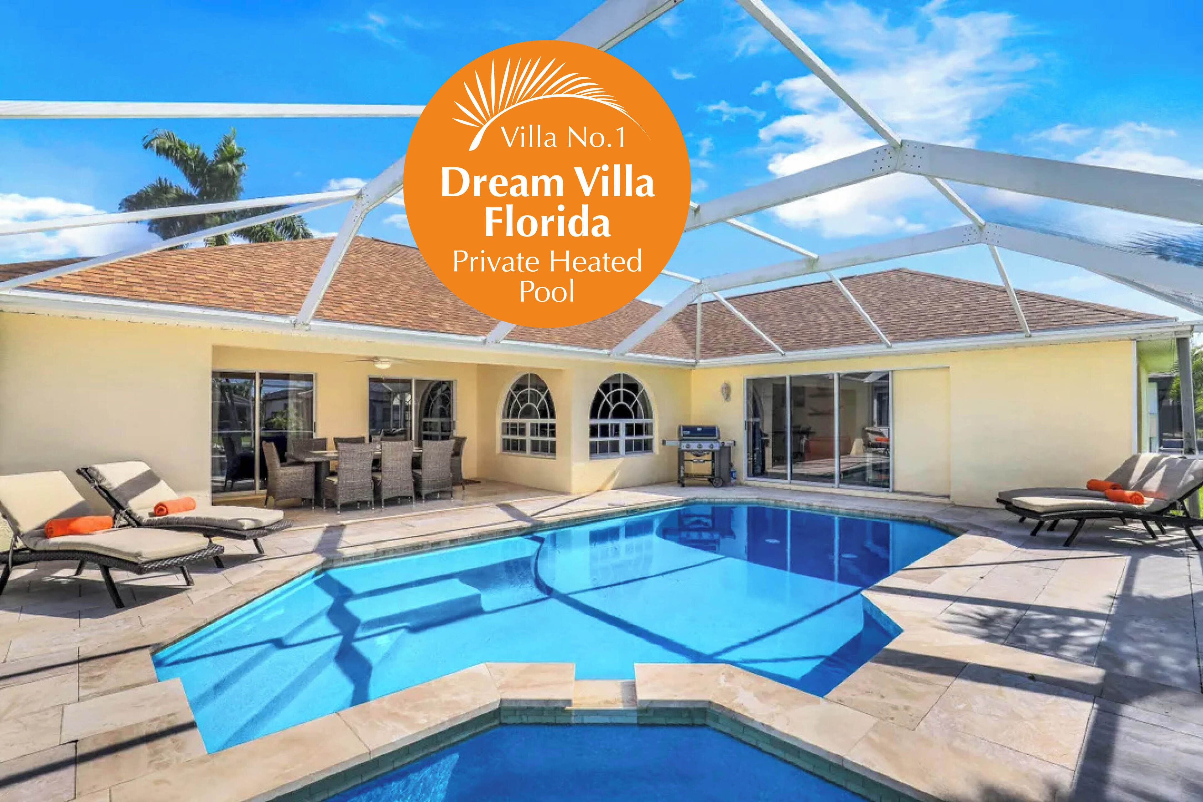 Utendørsbasseng og et oppvarmet basseng