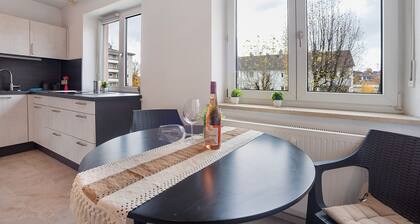 Apartment 'Allgäu Space' with Shared Garden, Balcony and Wi-Fi