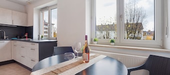 Apartment 'AllgÀu Space' with Shared Garden, Balcony and Wi-Fi