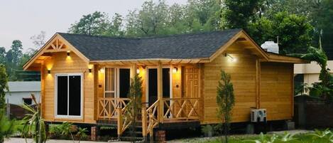 Blick auf den Garten