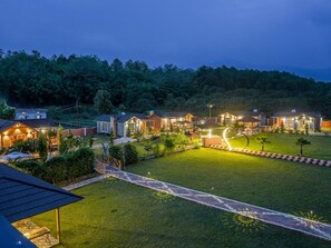 A szálláshely homlokzata