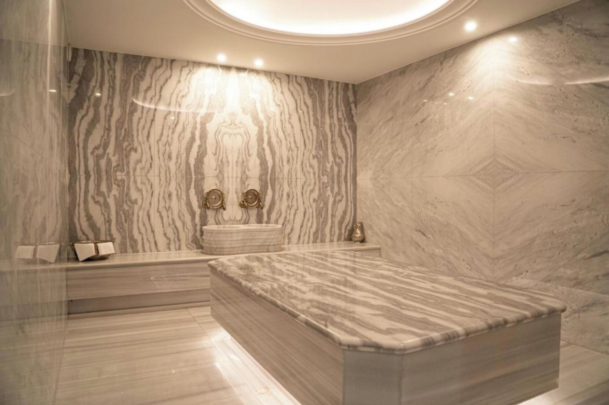 Turkish bath, massages