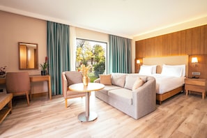 Standard Double Room, Garden View | In-room safe, desk, free WiFi