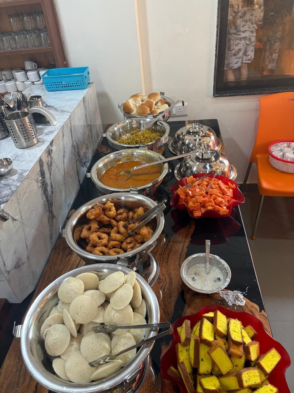 Breakfast area