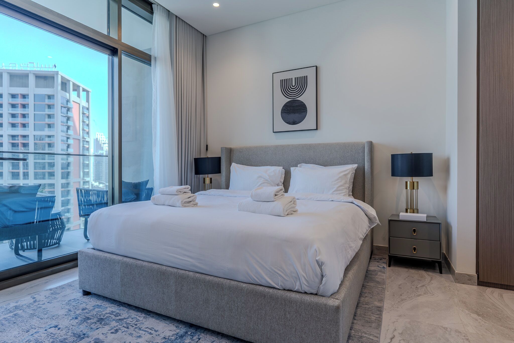 Deluxe-Apartment, Balkon, Stadtblick