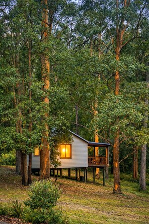 Majoituspaikan julkisivu