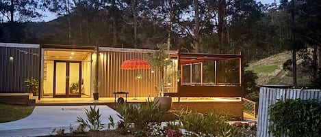 Façade de l’hébergement