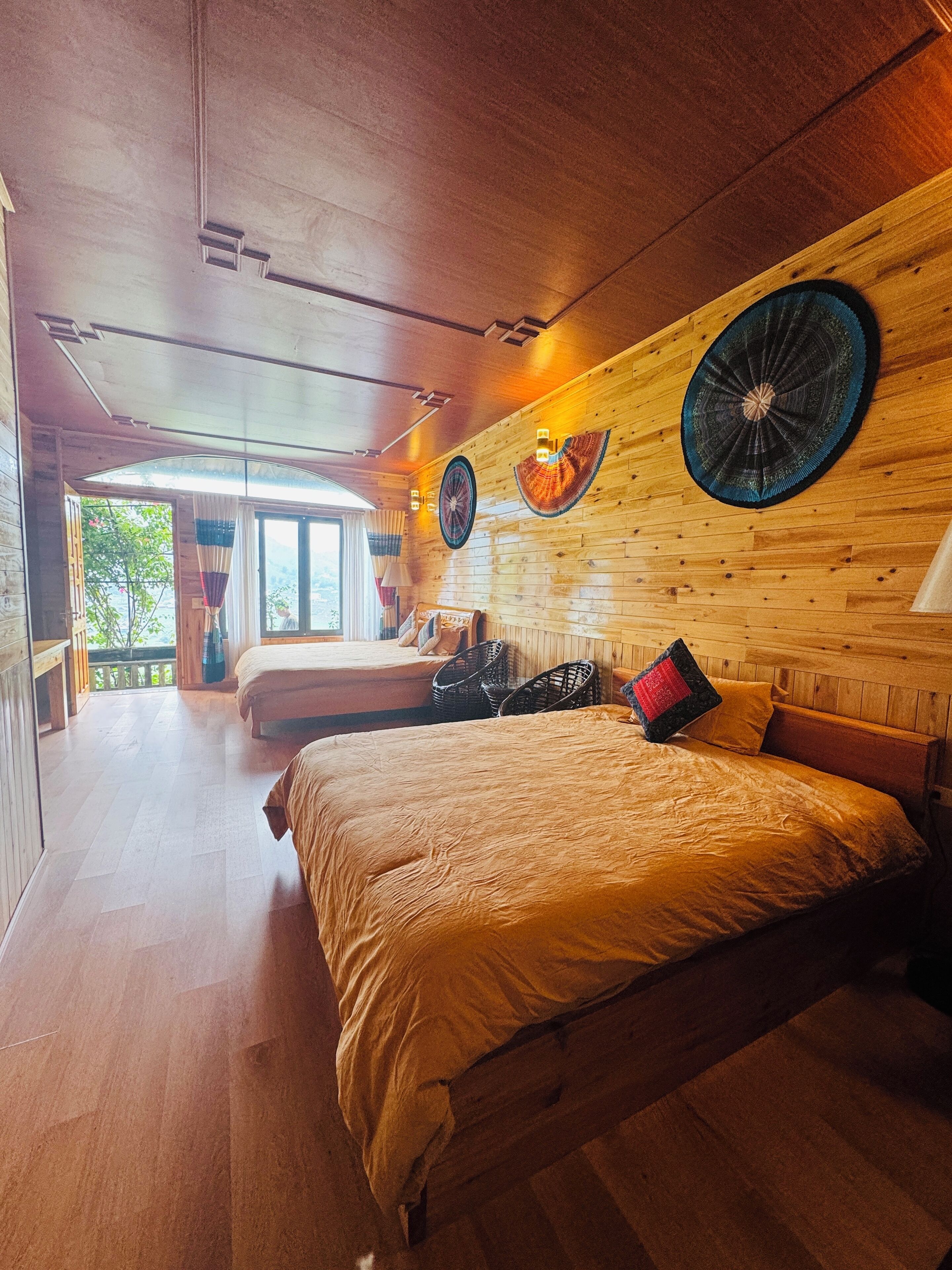 ファミリー ルーム (Deluxe Family Room) | WiFi (無料)、ベッドシーツ