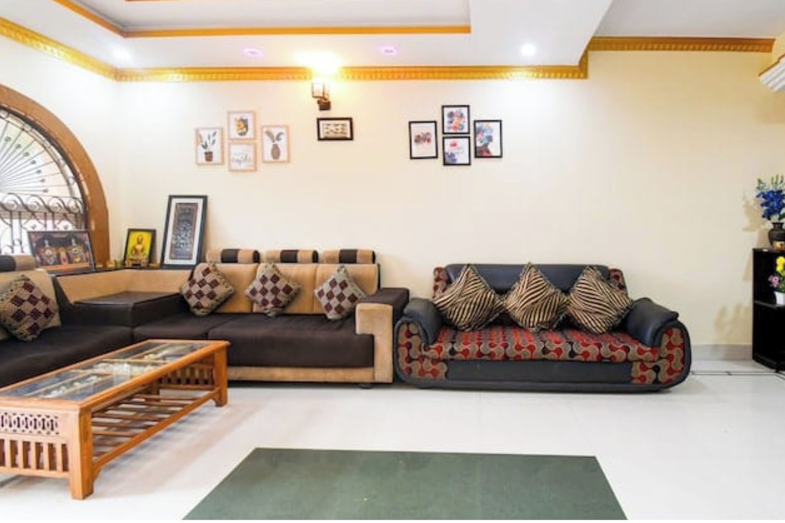 Zona de estar del vestíbulo