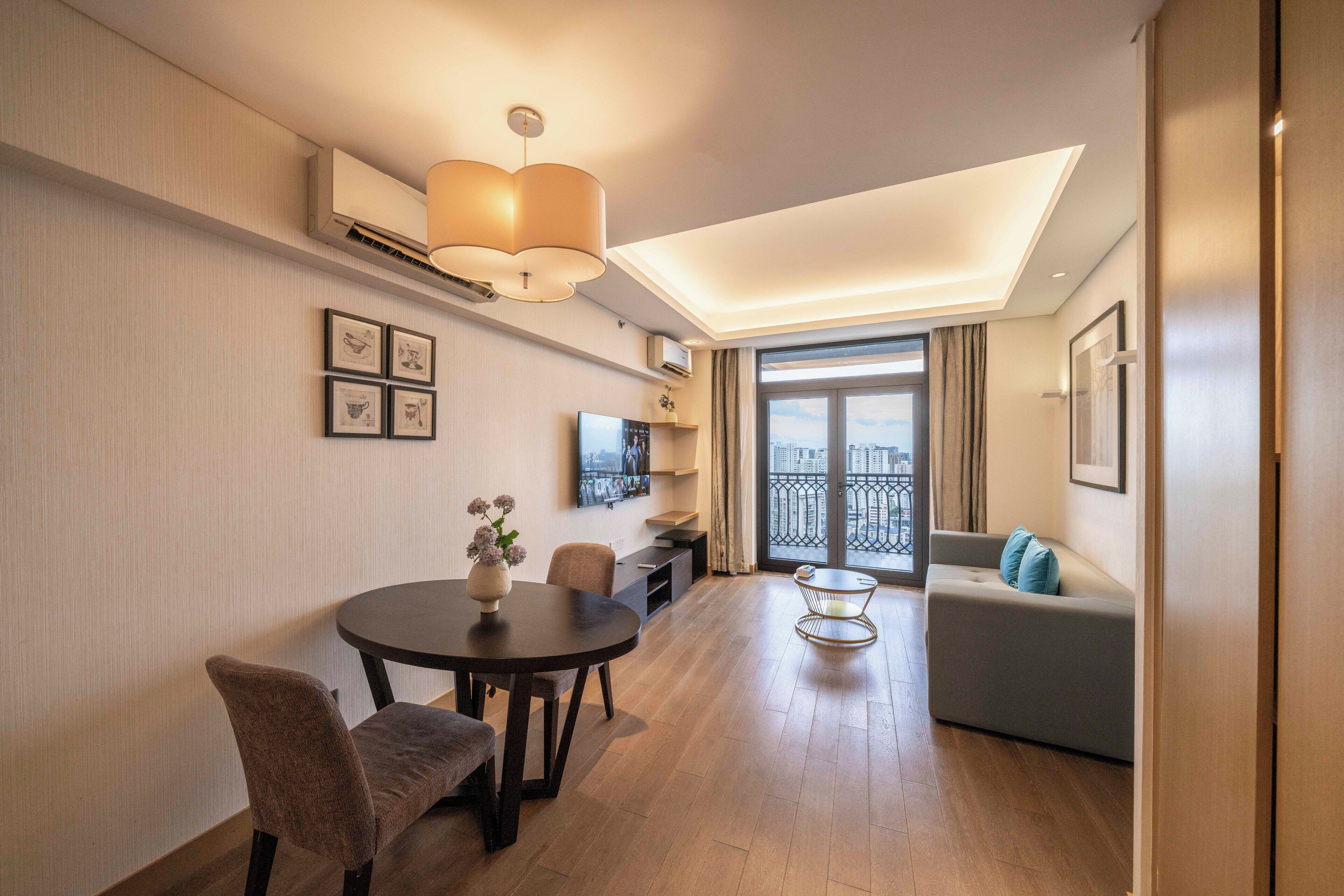 公寓, 1 間臥室, 廚房, 城市景觀 | 客廳