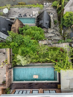 2 outdoor pools - Lawangkala Resort Ubud (Ubud)