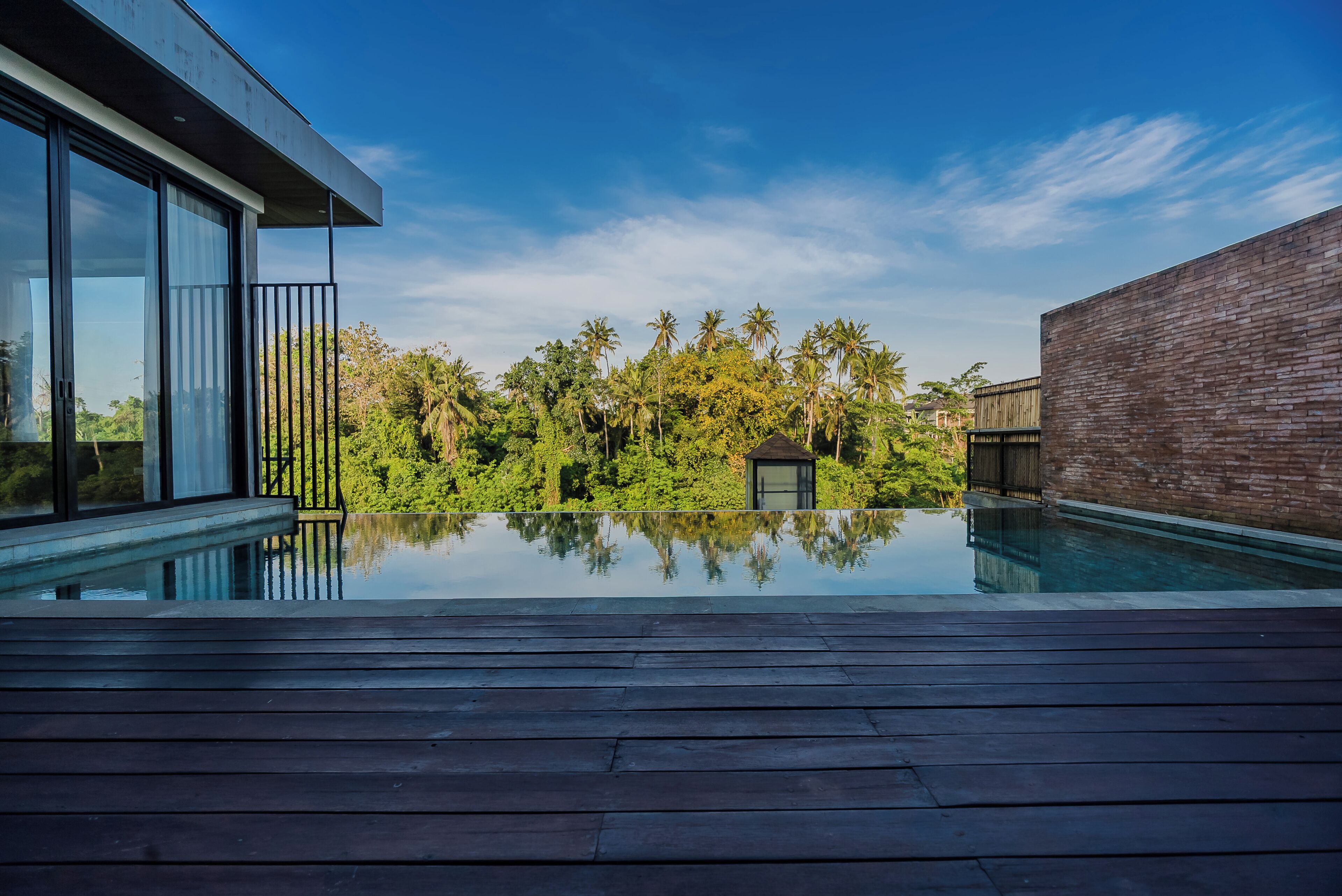 Two bedroom villa with private pool and jungle view | Terrace/patio