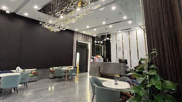 Sala de estar en el lobby