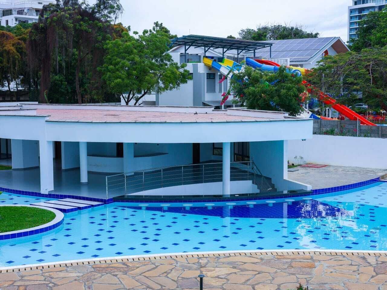 Alberca al aire libre 