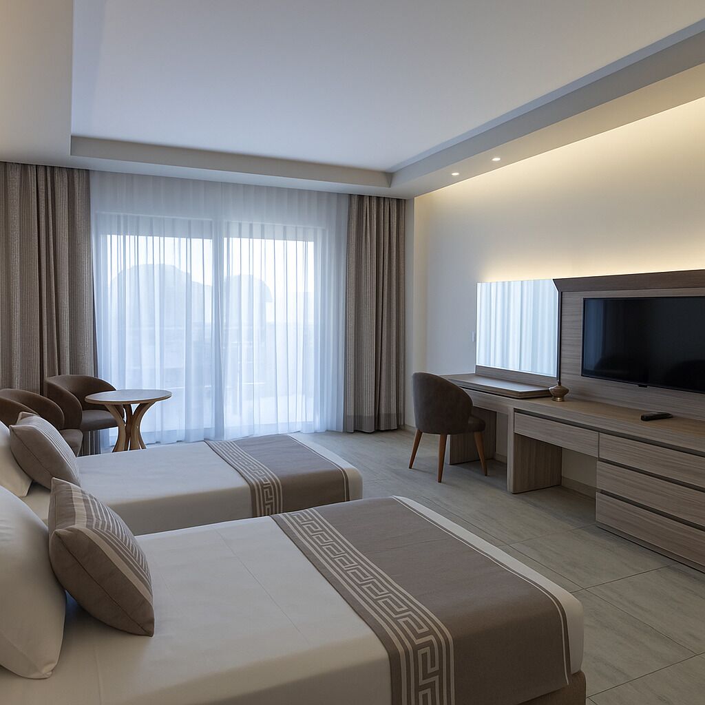 Deluxe Room, Pool View | In-room safe, free WiFi, wheelchair access