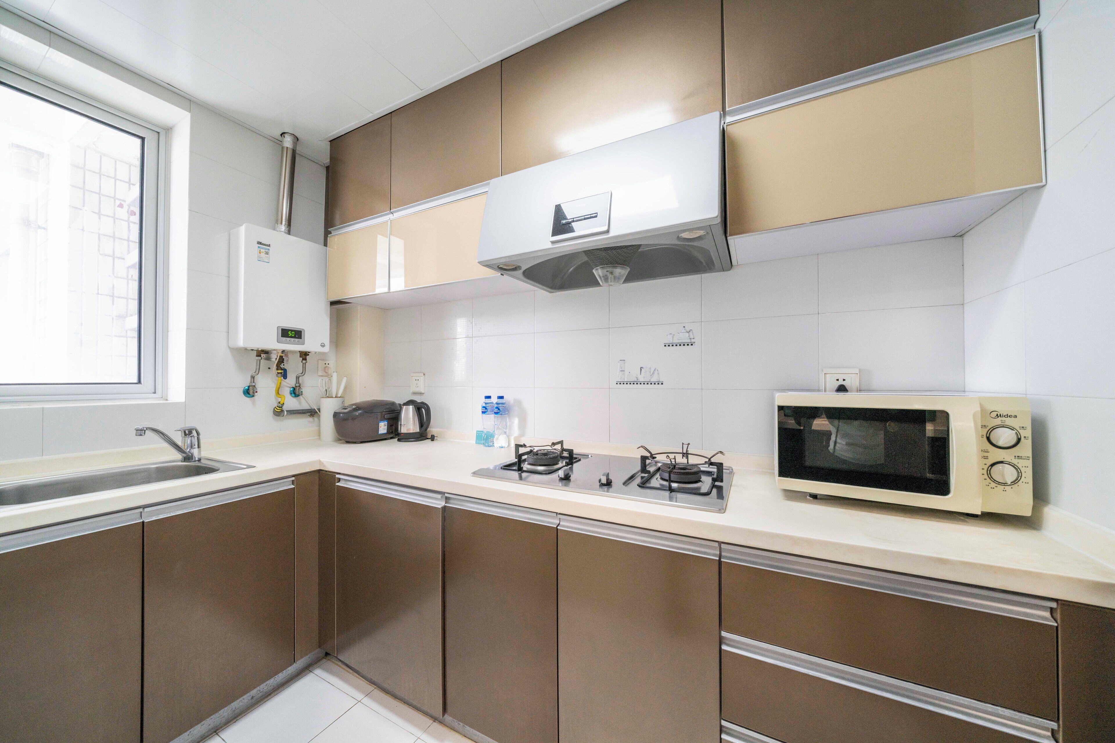 Superior Apartment, 1 Bedroom, Kitchen, City View | Private kitchenette