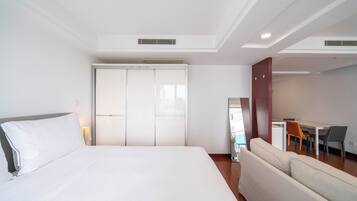 Căn hộ Superior, 1 phòng ngủ, bếp, quang cảnh thành phố | Truy cập Internet không dây miễn phí