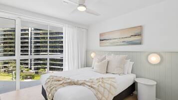 2 bedrooms, iron/ironing board, travel crib, WiFi