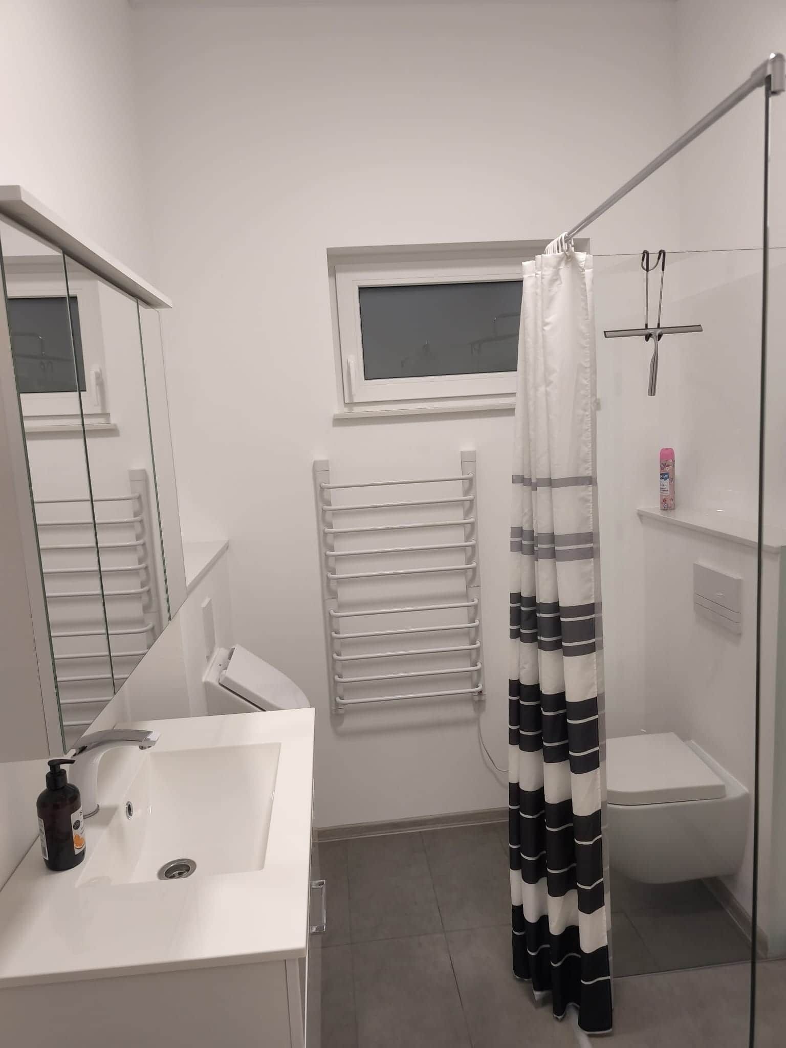 Haartrockner, Handtücher, Toilettenpapier