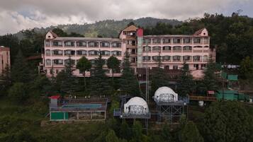 Voorkant van accommodatie