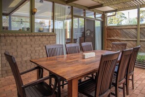 Outdoor dining
