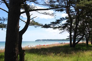 بالقرب من الشاطئ