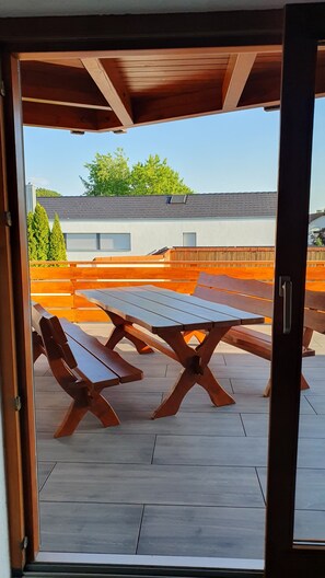 Opções para refeição ao ar livre