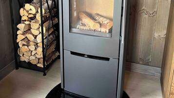 Cabaña, 4 habitaciones, balcón, vista al jardín | Interior