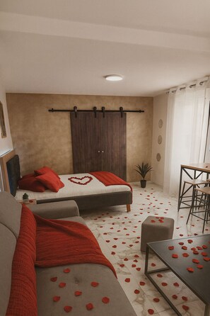 1 Schlafzimmer, kostenloses WLAN, Bettwäsche