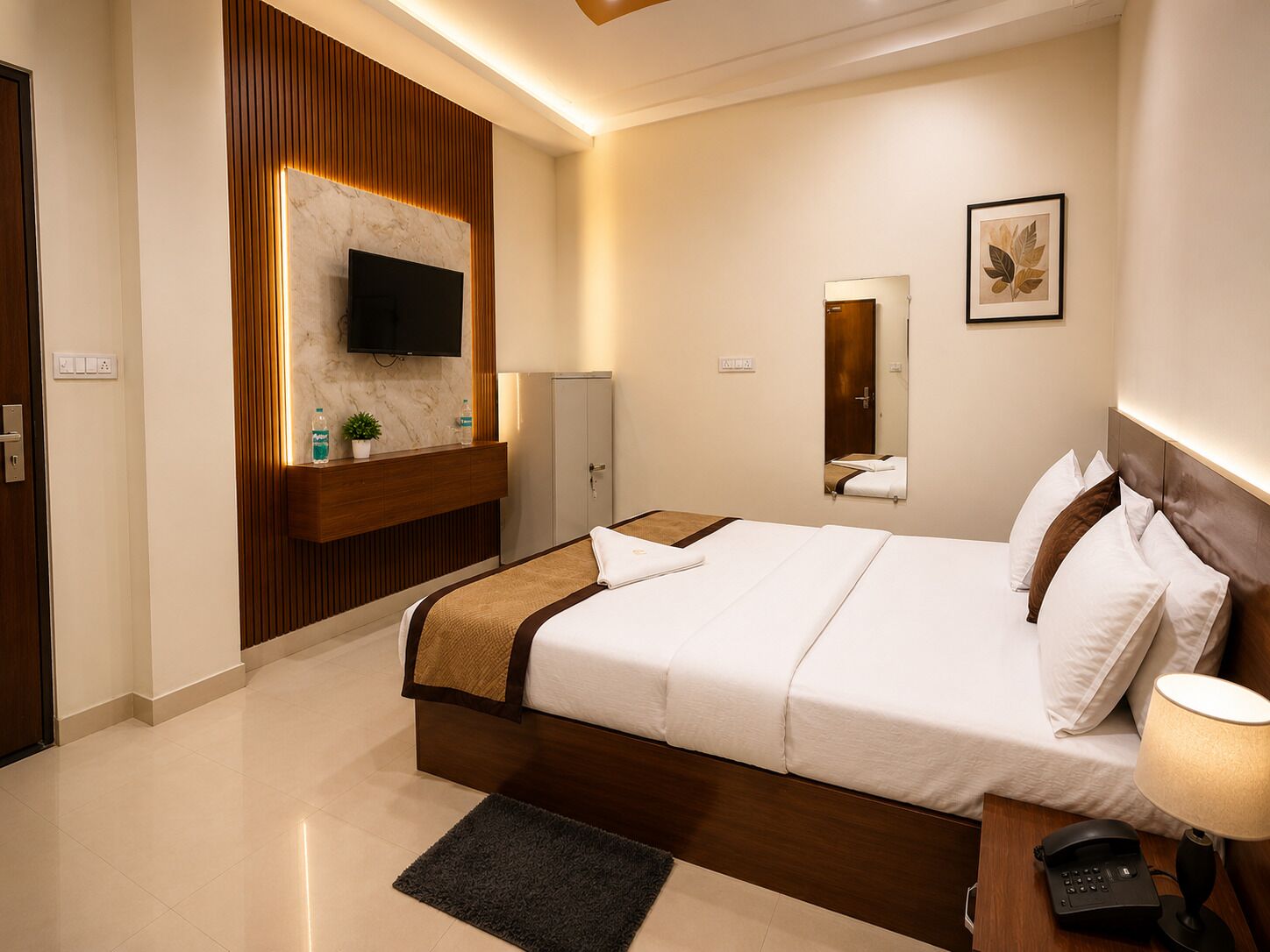 Basic Room | Laptop workspace, free WiFi, bed sheets