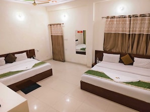 Family Quadruple Room | Laptop workspace, free WiFi - Radhe Shyam Resort By HRG Vrindavan (Vrindavan)