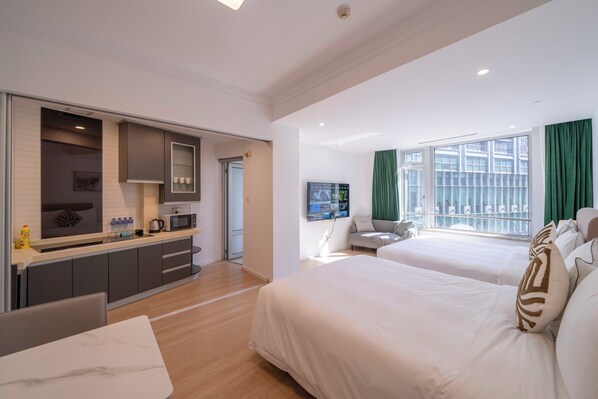 Appartamento Superior, 1 camera da letto, cucina, vista città | Wi-Fi gratuito