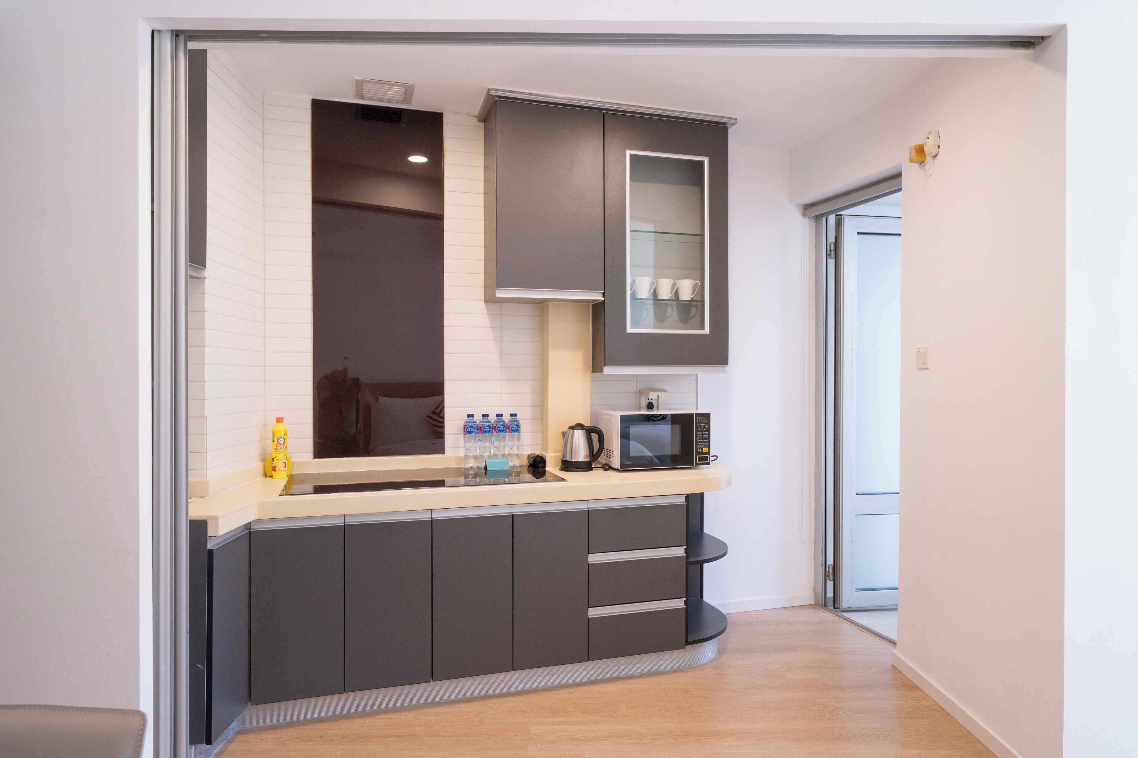 Superior Apartment, 1 Bedroom, Kitchen, City View | Private kitchenette