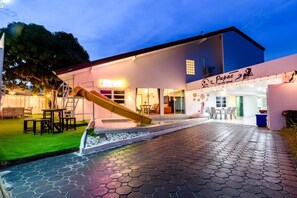 Fassade der Unterkunft