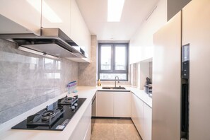 Apartment, 3 Bedrooms, Kitchen, City View | Private kitchenette