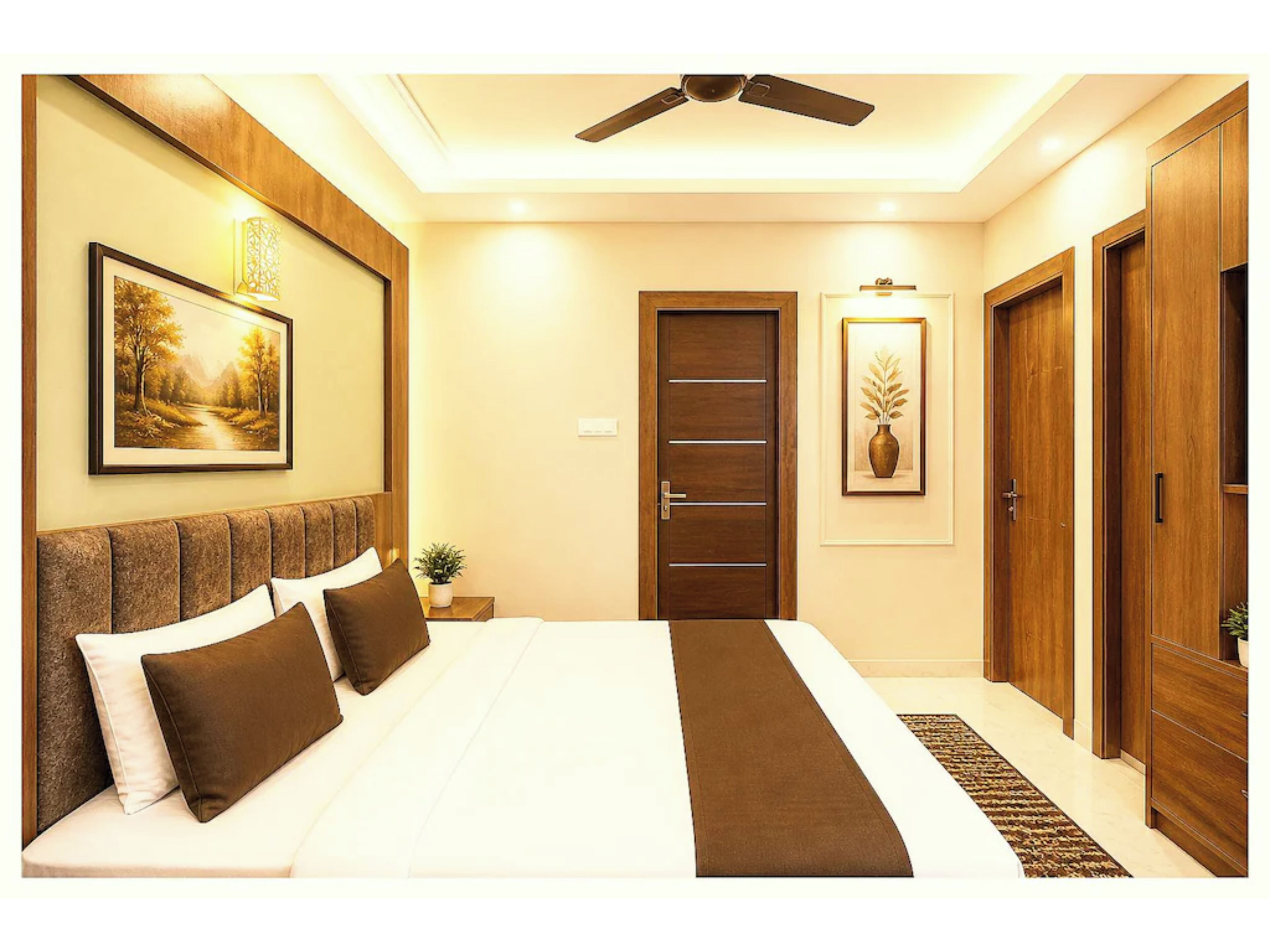 Deluxe Double Room, Multiple Beds, Air conditioning | View from room