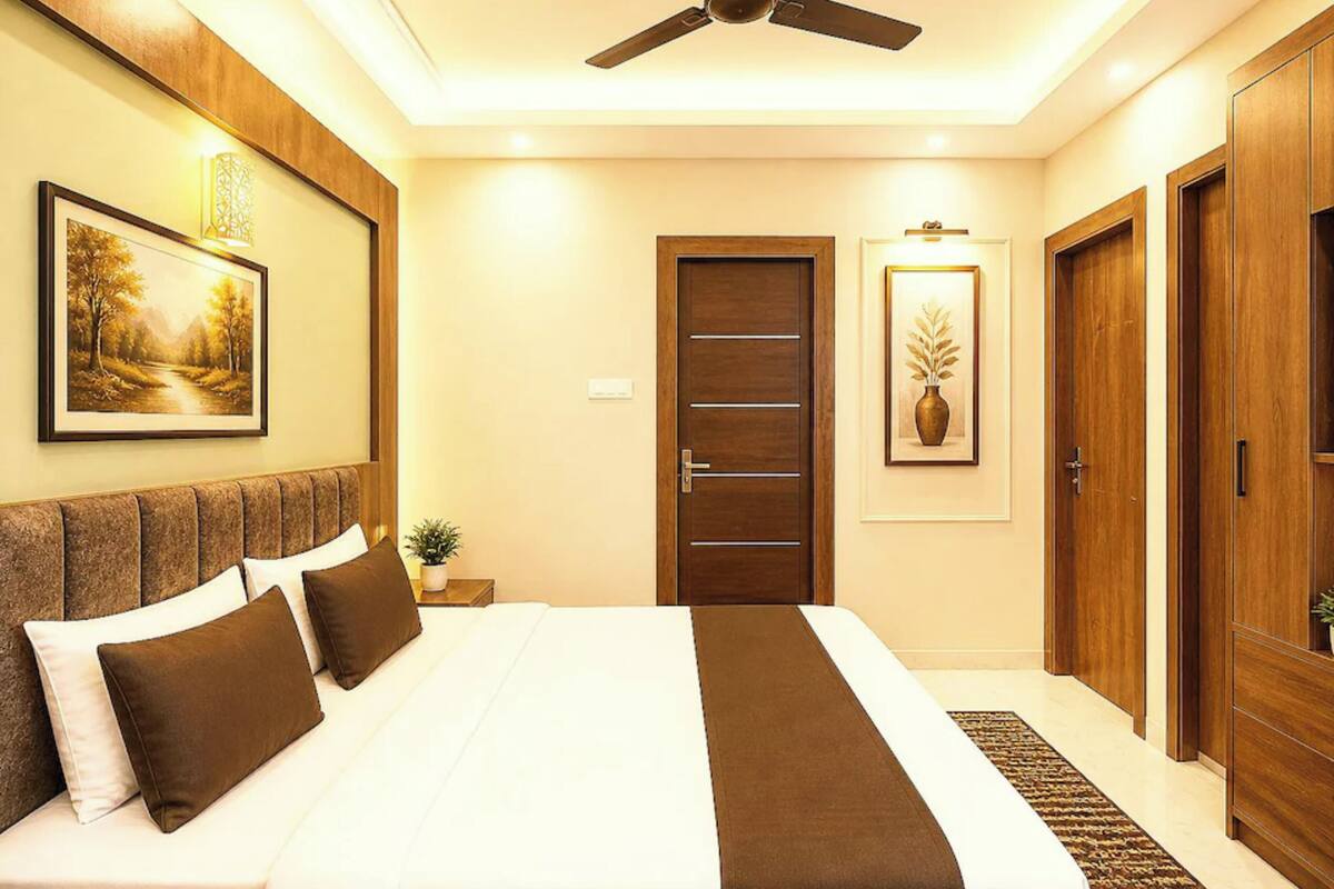 Deluxe Double Room, Multiple Beds, Air conditioning | View from room