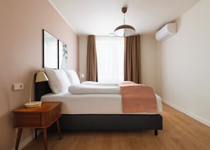 One-Bedroom Suite with sofa bed | Individuell dekoriert, individuell eingerichtet, Schreibtisch