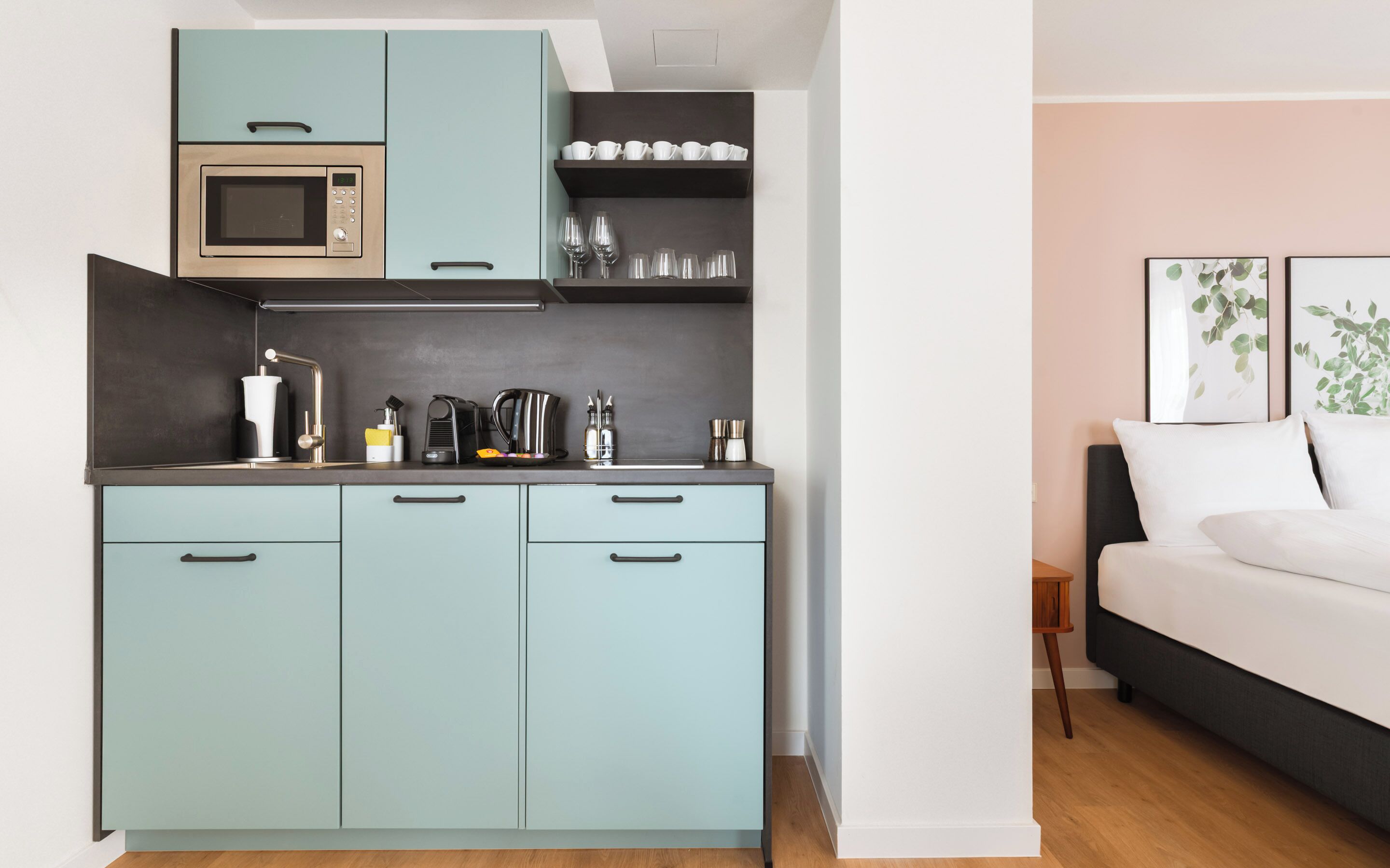 Comfort Suite with sofa bed | Private kitchen | Fridge, stovetop, espresso maker, electric kettle