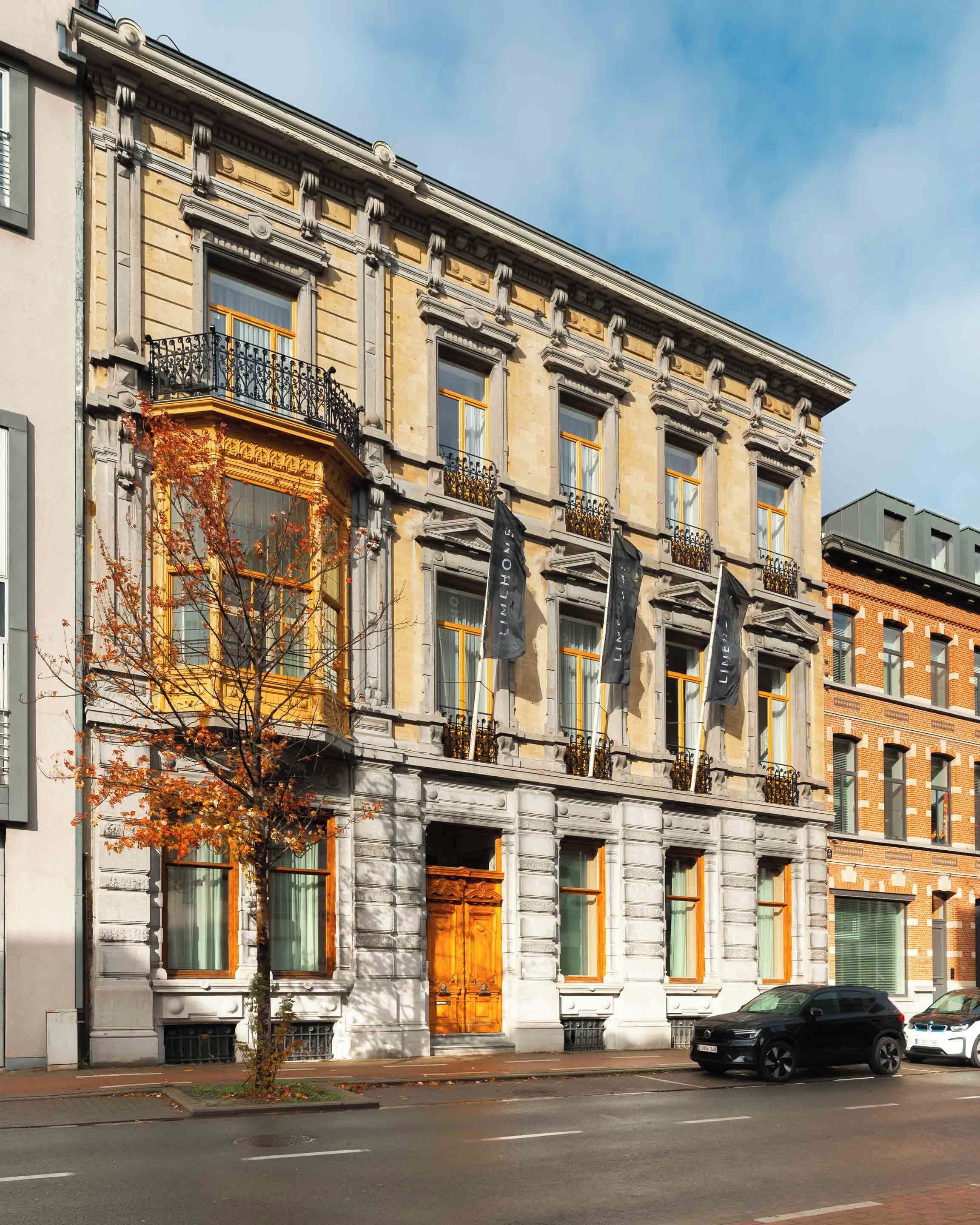Façade de l’hébergement
