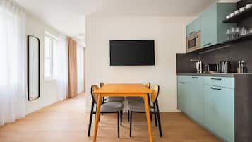 Comfort Suite with sofa bed | Private kitchen | Fridge, stovetop, espresso maker, electric kettle