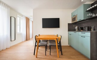 Comfort Suite with sofa bed | Private kitchen | Fridge, stovetop, espresso maker, electric kettle