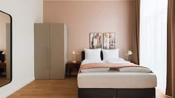 Comfort Suite with sofa bed | Yksilöllisesti sisustettu, yksilöllisesti kalustettu, työpöytÀ