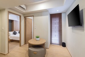 패밀리 스튜디오, 침대(여러 개) | 거실 공간