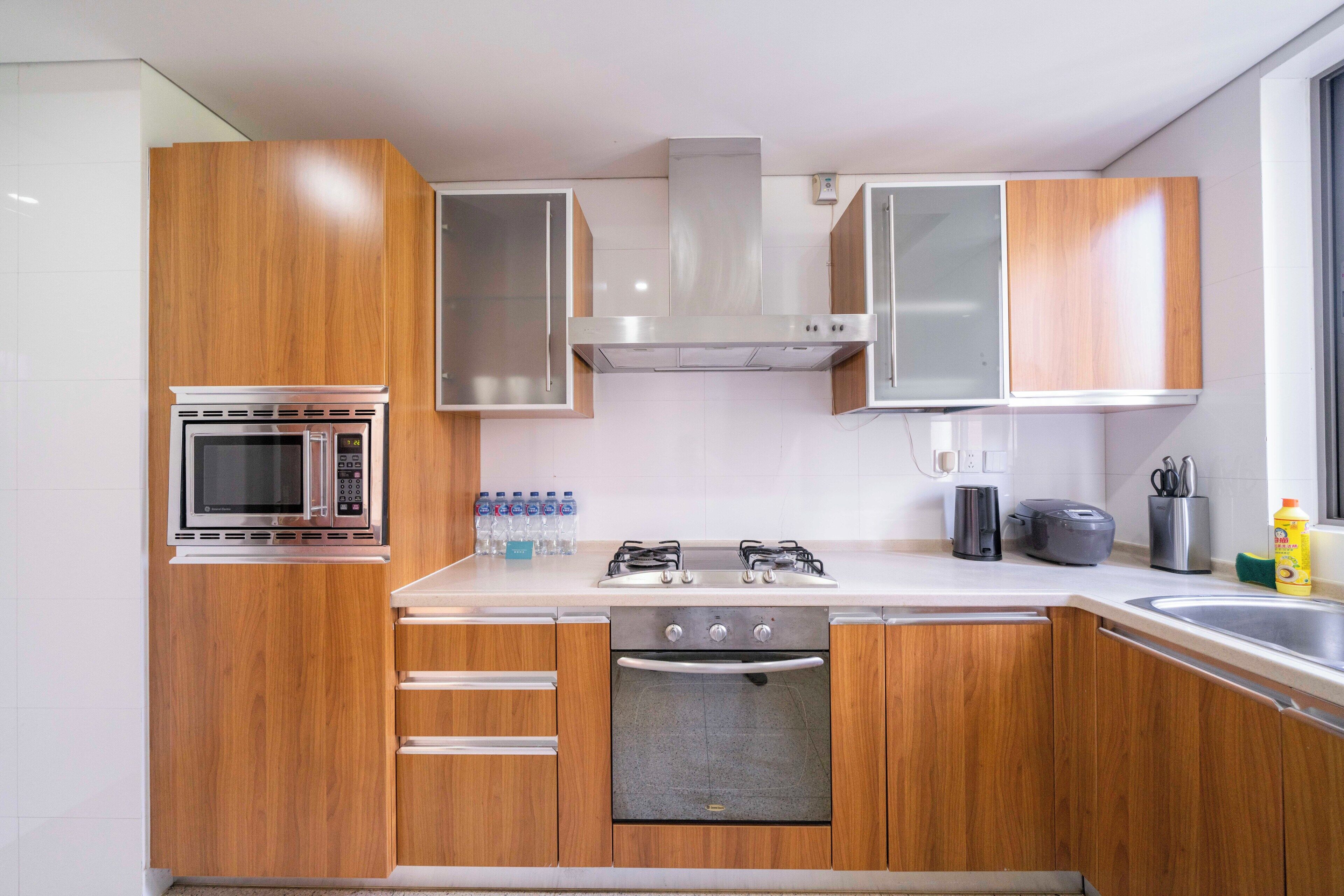 公寓, 3 間臥室, 廚房, 城市景 | 私人小型廚房