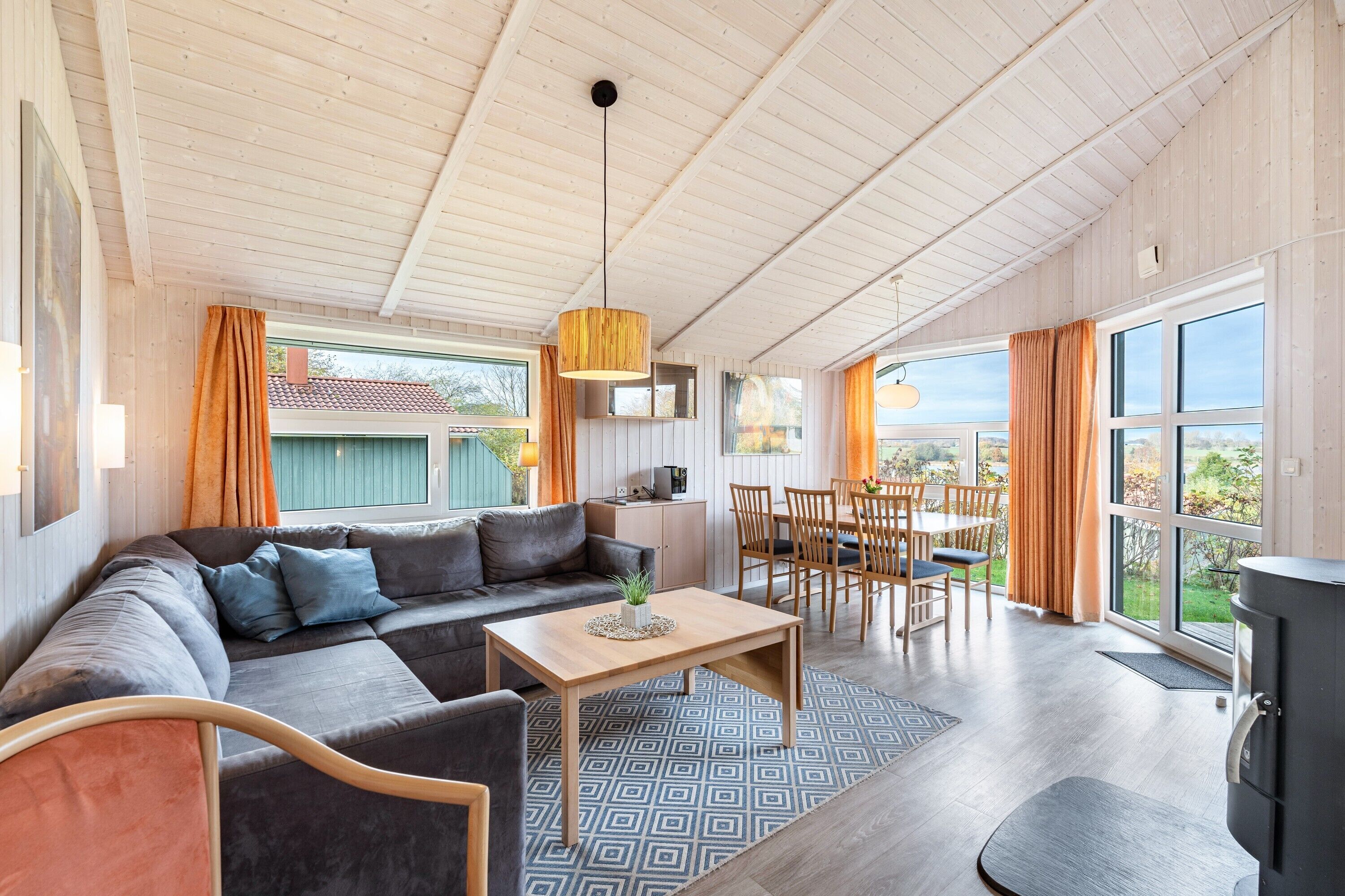 TV, fireplace, DVD player, stereo