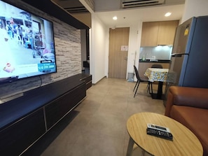 Departamento, 1 habitación, con acceso para personas discapacitadas | Sala de estar