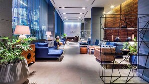 Appartement, 1 chambre, accessible aux personnes à mobilité réduite | Bar lounge